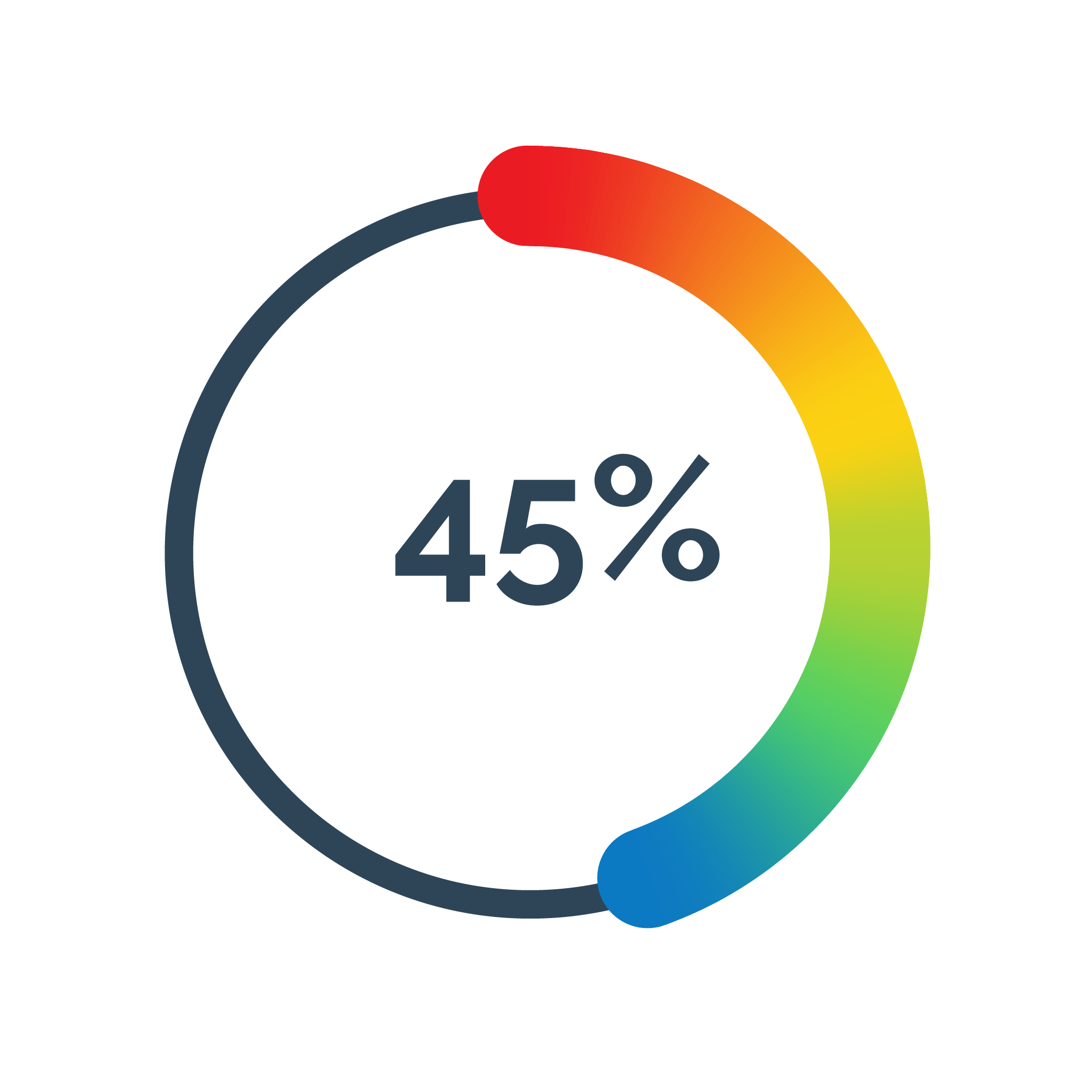LGBTQ infographic 45%