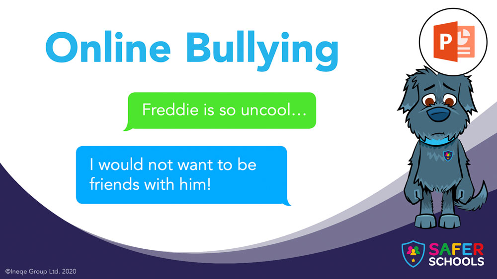online bullying primary graphic