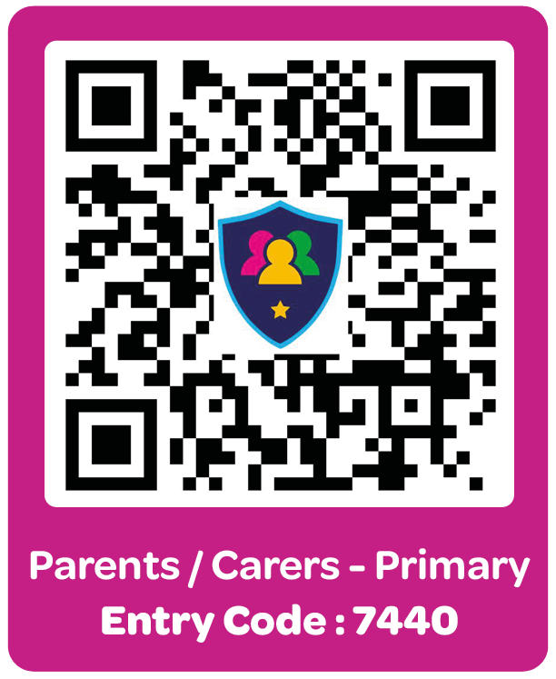 QR code for primary parent or carer