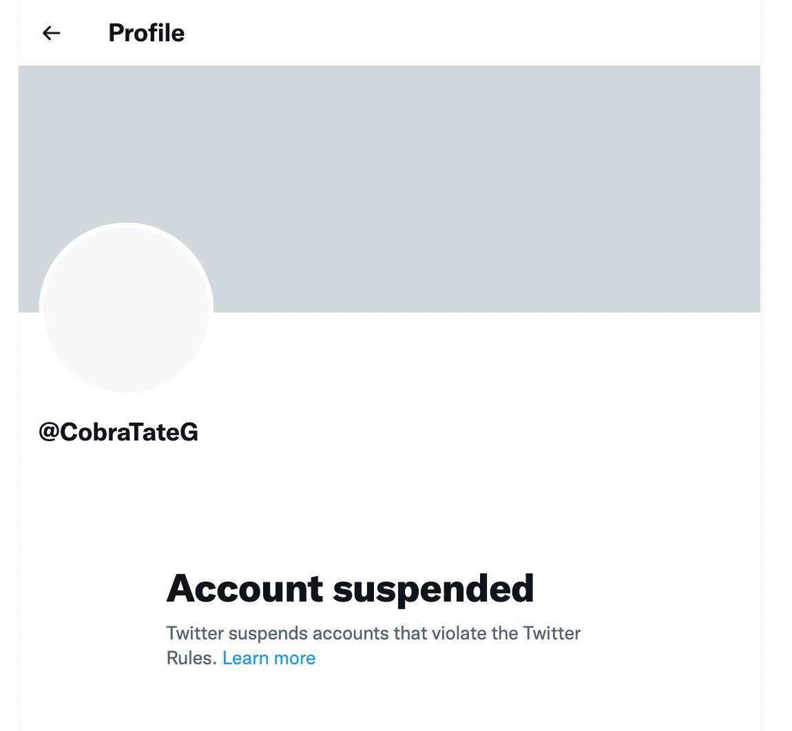 Andrew Tate Was Banned From Twitter But May Be Using The Platform Again